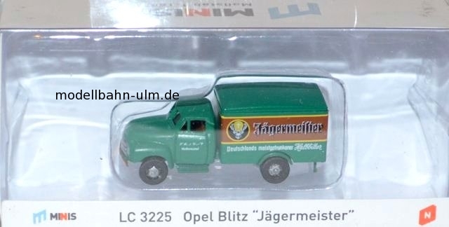 minis LC 3225 Opel Blitz "Jägermeister" Spur N 1:160