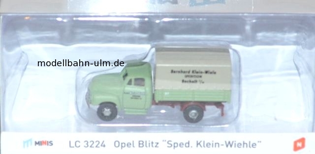 minis LC 3224 Opel Blitz "Spedition Klein-Wiehle" Spur N 1:160