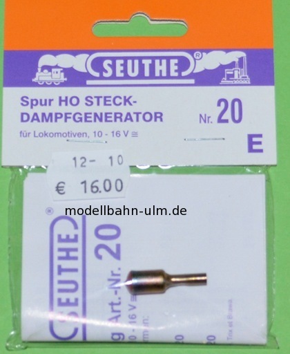 Seuthe 20 E  Ersatz-Dampfgenerator HO