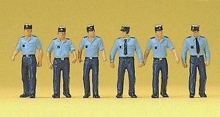 Preiser 10341 Polizisten Frankreich Sommeruniform H0