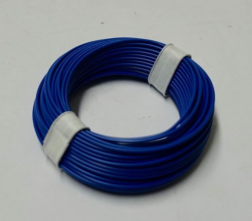 Modellbahnlitze 0,18 mm 10m blau